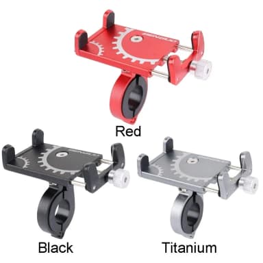 Bicycle Mobile Phone Holder Phone Navigation Fixed Bracket Moto Handlebar Aluminum Alloy Motorcycle Accessories Bicycle Accessories