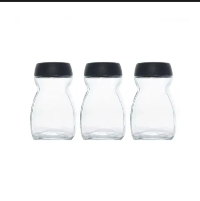 Image of Used nescafe Glassware Food Jar Food Container Jar 6pcs 120ml