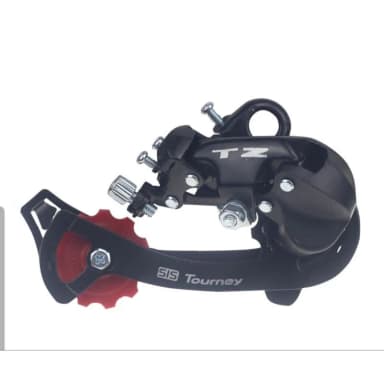 Bicycle SHIMANO Tourney RD TZ50 Rear Derailleur 6 7 speed Hanger Mount Direct MountBlack
