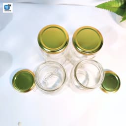 500 ml 6 Piece Fully Airtight Glass Jar Set for Kitchen Dining High Quality Glass Containers with Long Lasting Steel Lids Thumbnail 6