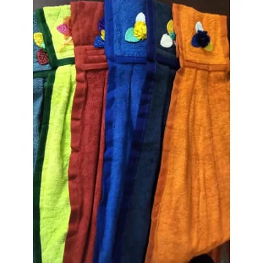 Soft Cotton Basin Towel For Home 1 Piece Multicolor