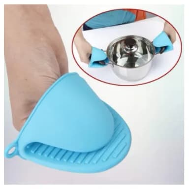 Grip Oven Pot Holder Silicone Glove Kitchen Mitt Pot Holder Oven Gloves 2Pcs