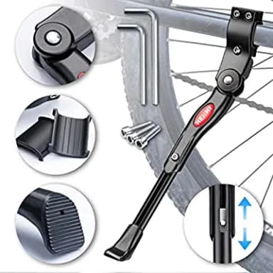 Bicycle Stand Side Kick Aluminium Malaysia Adjustable Alloy Stand Bicycle Accessories