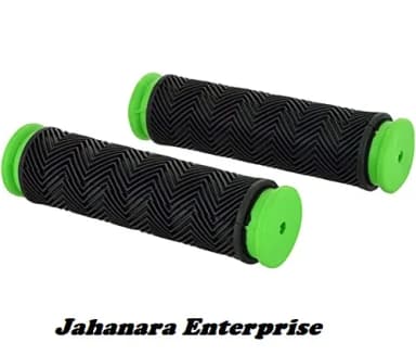 Bike Handlebar Grips Soft TPR Rubber 120mm Bicycle Grip for Bicycle Green