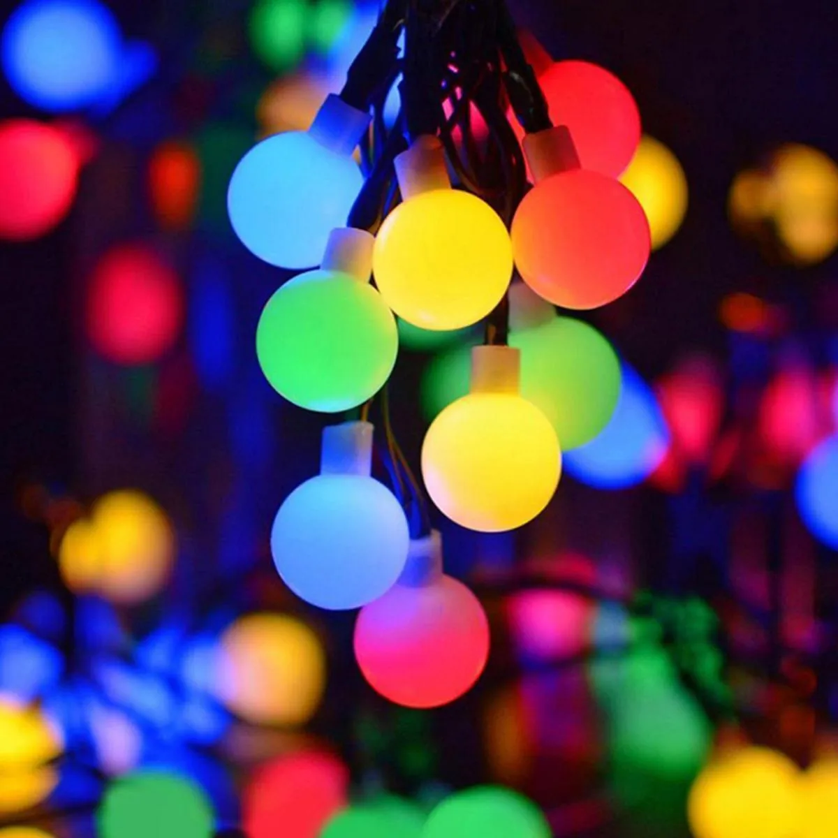 LED Ball Shaped String Fairy Lights Multi color 28 LED Ball light Party Wedding decoration Holiday lights Fairy Lights light decoration