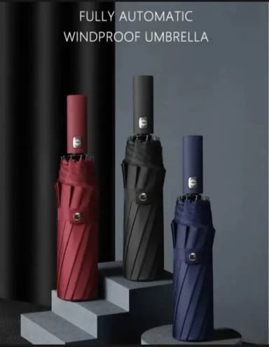 BMW 12 shik 36 Ribs auto on off umbrella 100 waterproof