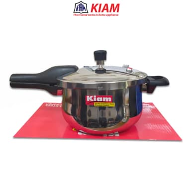Kiam Stainless Steel Pressure Cooker IB Induction Bottom 4 5 Litre