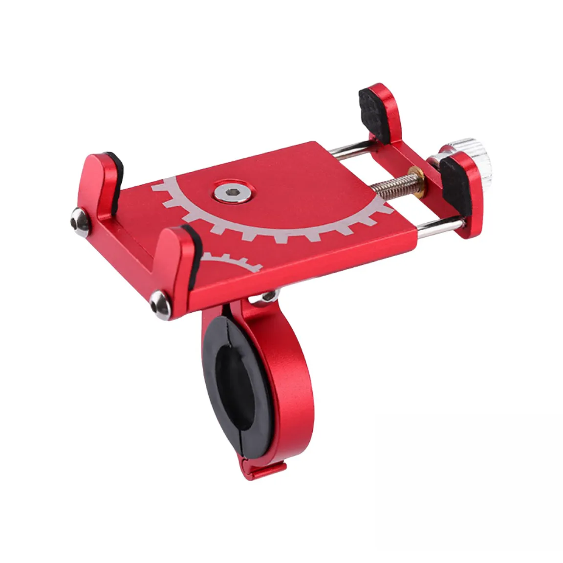 Motorcycle Raider Mobile Phone Holder Aluminum Alloy Bike Mobile Phone Holder Adjustable Bike Accessories thumbnail 2