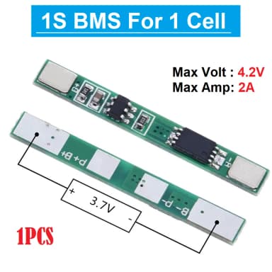 1S 3 7V 3A li ion BMS PCM protection board 1PCS