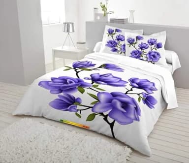 luxury panel cotton King size twill panel bed sheet size 7 5 8 5 King size with two pillow cover