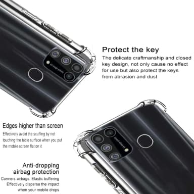 For Tecno Spark 6 Air Transparent Slim Soft Back Case Cover