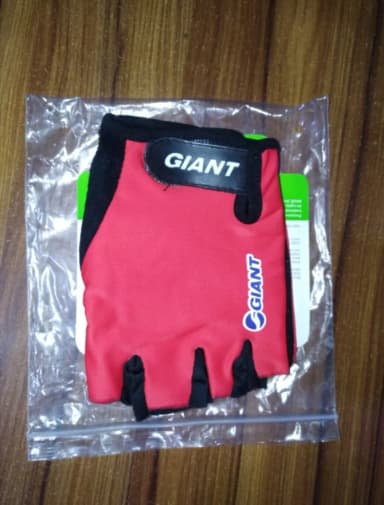 Bike Gloves Gel Road Raid Original Giant Red