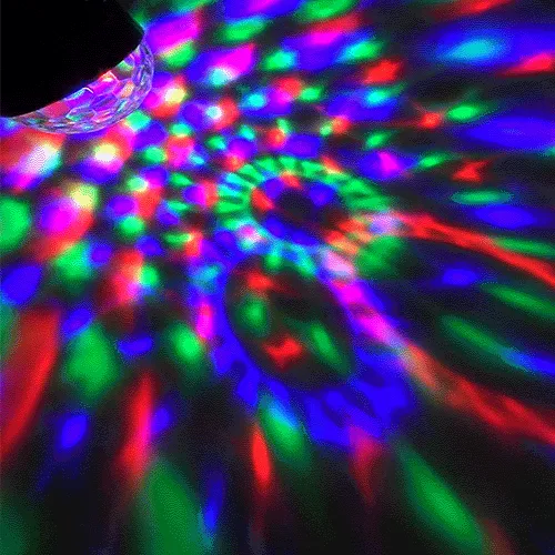 360 Degree LED Rotating Bulb Magic Dj Disco Light for Festival Home Shop Diwali Wedding Birthday Party Decoration 1