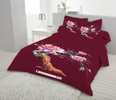 pakiza luxury panel panel bed sheet size 7 5 8 5 King size with two pillow cover