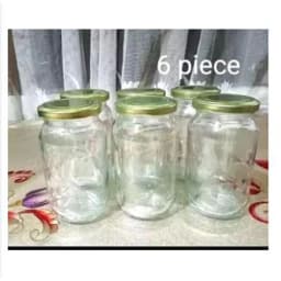 Glass jar kitchen jar 500 gm 6 pcs Thumbnail 4