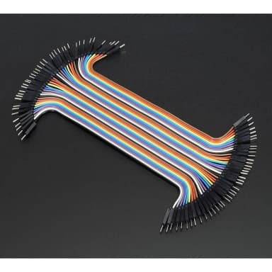 Jumper Wires Male To Male Ribbon Set Connecting Wire 40Pcs