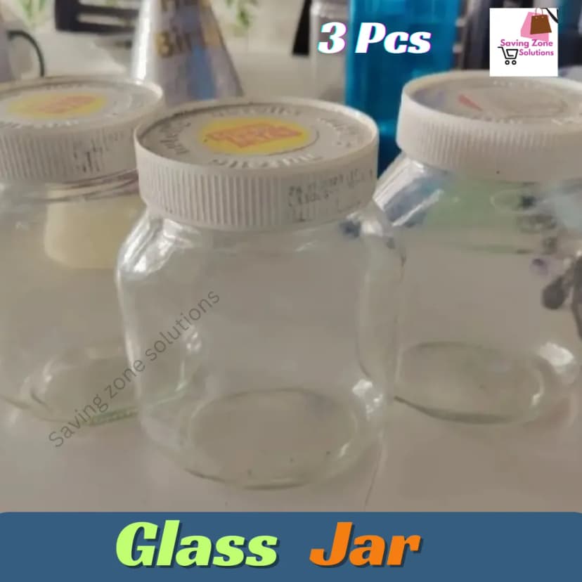 Image of Glass Jar for use in the Kitchen 750ml Kitchen Storage Glass Jar Glassware Food Container with Original Cap