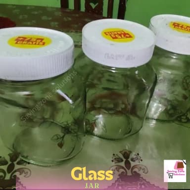 Glass Jar for use in the Kitchen 750ml Kitchen Storage Glass Jar Glassware Food Container with Original Cap