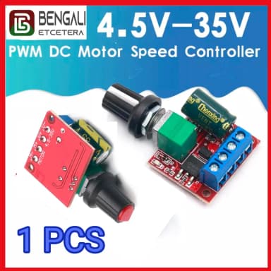 DC DC 4 5V 35V 5A 90W PWM DC Motor Speed Controller Module Speed Regulator Control Adjust Board Switch 12V 24V PN35 1PCS