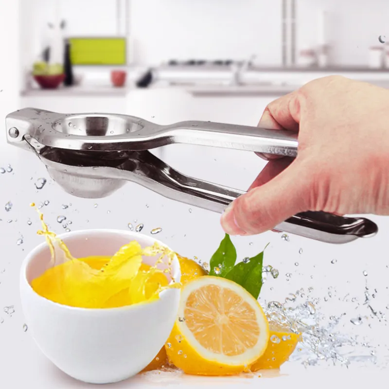 Stainless Steel Lemon Orange Lime Squeezer Juicer Hand Press Tool thumbnail 1