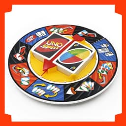 UNO Spin Card Board Game For Family Party Game Ages 6+ Boy child Girl Toy Gift Thumbnail 2