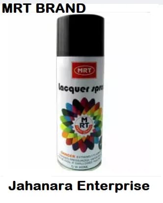 Spray Paint Matt Black Color 400ml