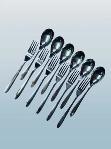 Spoon Set Table Spoon Set Cutlery Set Non Magnetic Stainless Steel Tabe Spoon 7 to 8 Inches 12 Pcs