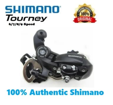 Shimano Tourney RD TX35 6 7 8 9 Alloy Gear MTB Derailleur Black