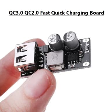 QC3 0 QC2 0 3V 5V 12V USB DC DC Buck Converter Charging Step Down Module 6 32V 9V 12V 24V to Fast Quick Charger