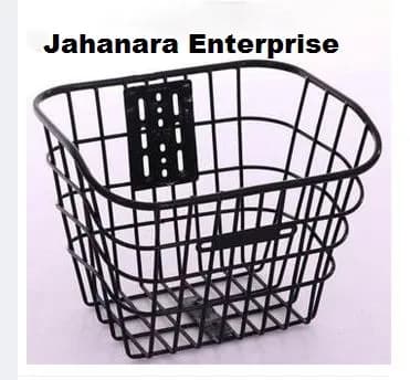 Bicycle Basket Iron Frame bicycle Accessories 1 pc