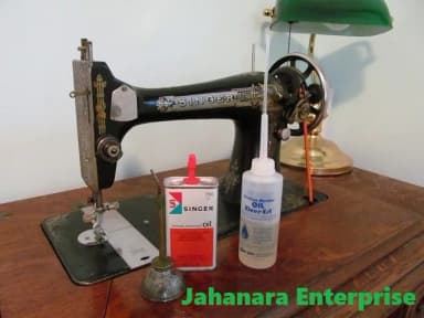 Sewing Machine Oil (Pure Oil) Oil Bottle 100ml oil pot Free