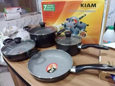 Kiam Non Stick 7 Peaces Cookware set