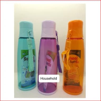 SCHOOL Water Bottle 650ml 1pcs multicolour