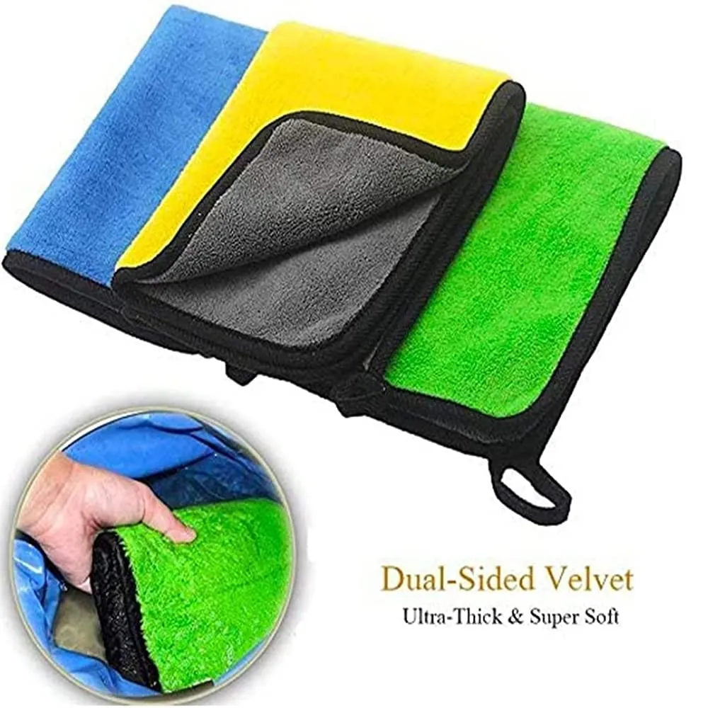Microfiber Car Cleaning and Washing Towel Motorcycle Car Wash Dry Cleaning Polish Soft Microfiber Towel 1