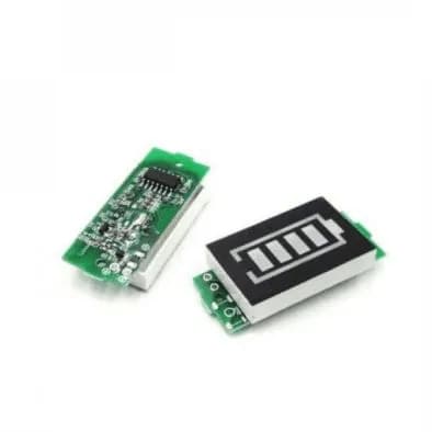 Image of Battery Capacity 4 Digit Indicator Meter 3 7v 4 2v 1S 8s Battery Battery