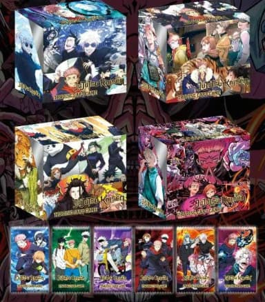 Jujutsu Kaisen Anime TCG Card Game English Version Rare Collectibles Kids Gift Toy Holo Lamination - JJK Cards