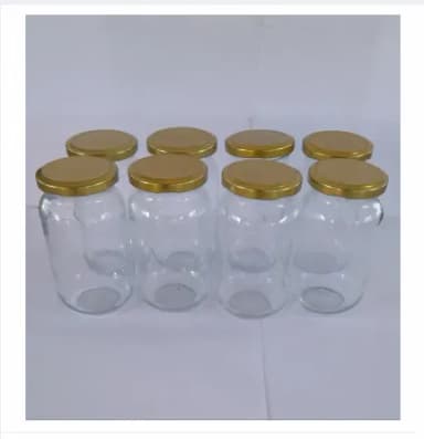 Glass Jar for Food Craft 3 Pieces 500 gm
