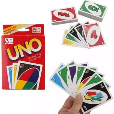 Uno Classic Giant Uno Game Multicolor 108 pic