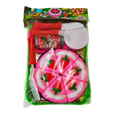 Exclusive tree pizza cutting set toy for kids