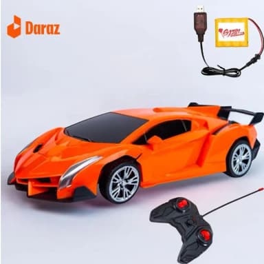 3D Light With Music Rechargeable And Remote Control High Speed Lamborghini Car For Kids