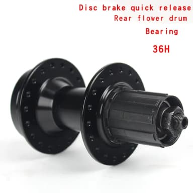 Bicycle 36 Hole Cassette Hub Aluminium Alloy Rear Hub
