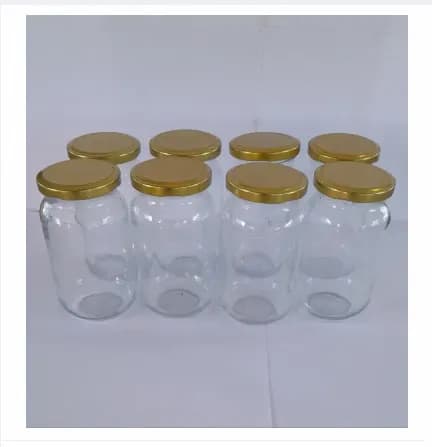 Image of Glass jar kitchen jar 500 gm 6 pcs