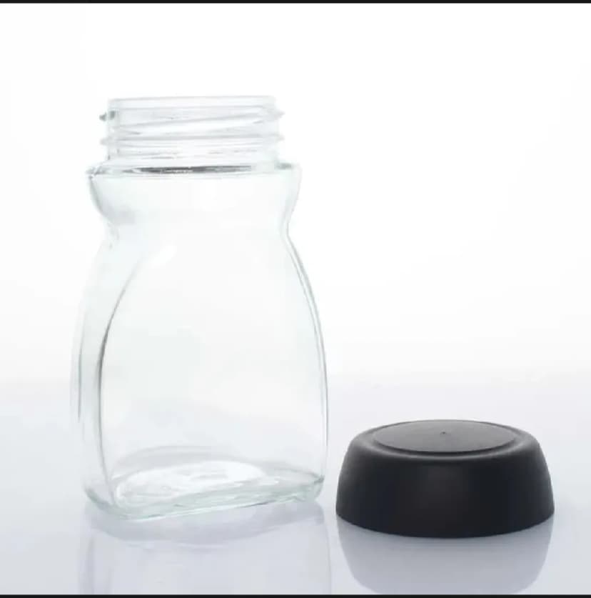 Image of Used nescafe Glassware Food Jar Food Container Jar 6pcs 120ml