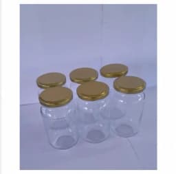 Glass jar kitchen jar 500 gm 6 pcs Thumbnail 1