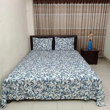 ORIGINAL CLASSICAL HOME TEX LARGE SIZE WITH TWO HEAD PILLOW COVERS 7 5 Ft BY 8 5 Ft