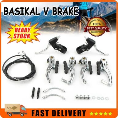 Bicycle V Brake MTB,Cable Wire and Break Lever Full Set