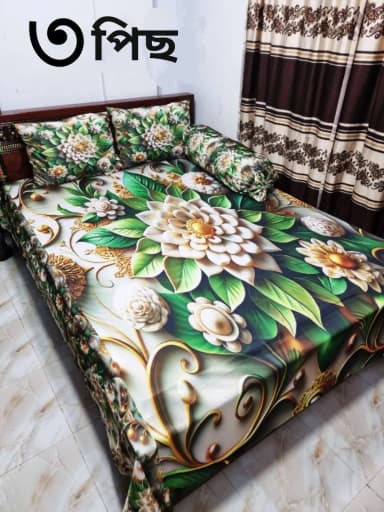 100 waterproof 3D premium bed sheet new design size 75 85 King size Korean velvet fabric