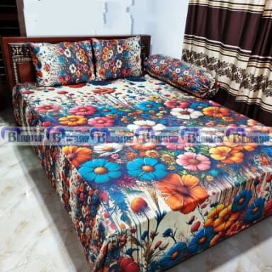 3D bed sheet new design size 7 5 8 5 feet King size Korean velvet fabric
