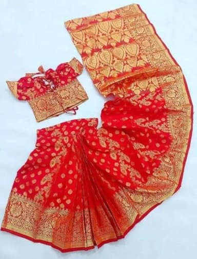 Ready sari For baby Girls 2 6y Sari belawj peti cort