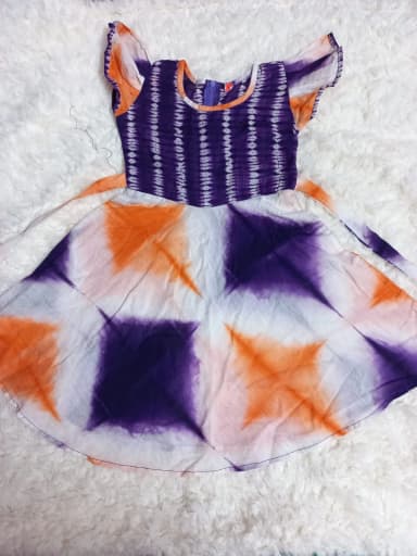 premium quality batik baby dress